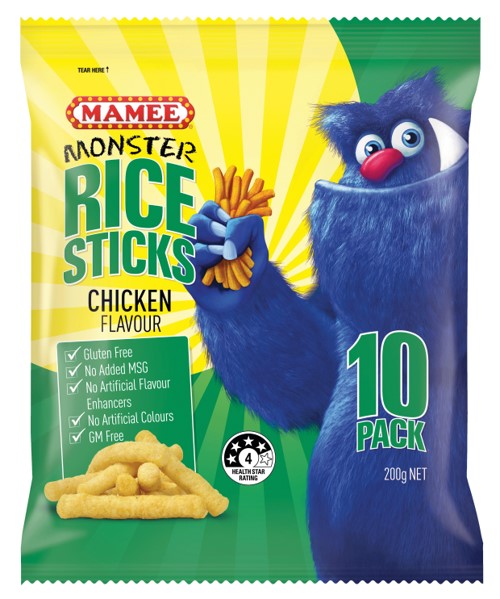 Monster Rice Sticks Chicken Flavour Momentum Foods