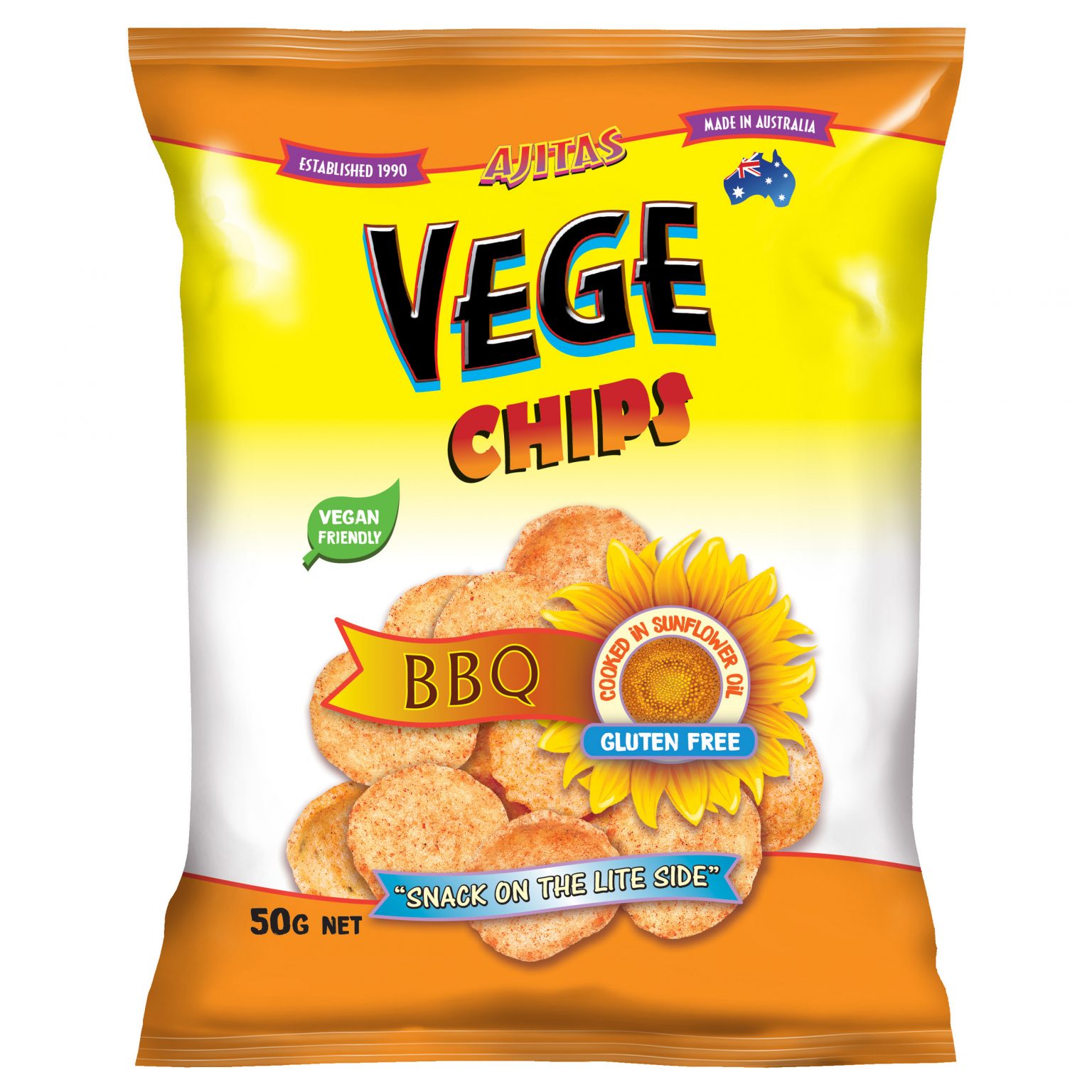 Vege Chips BBQ Available in 50g & 100g – Momentum Foods