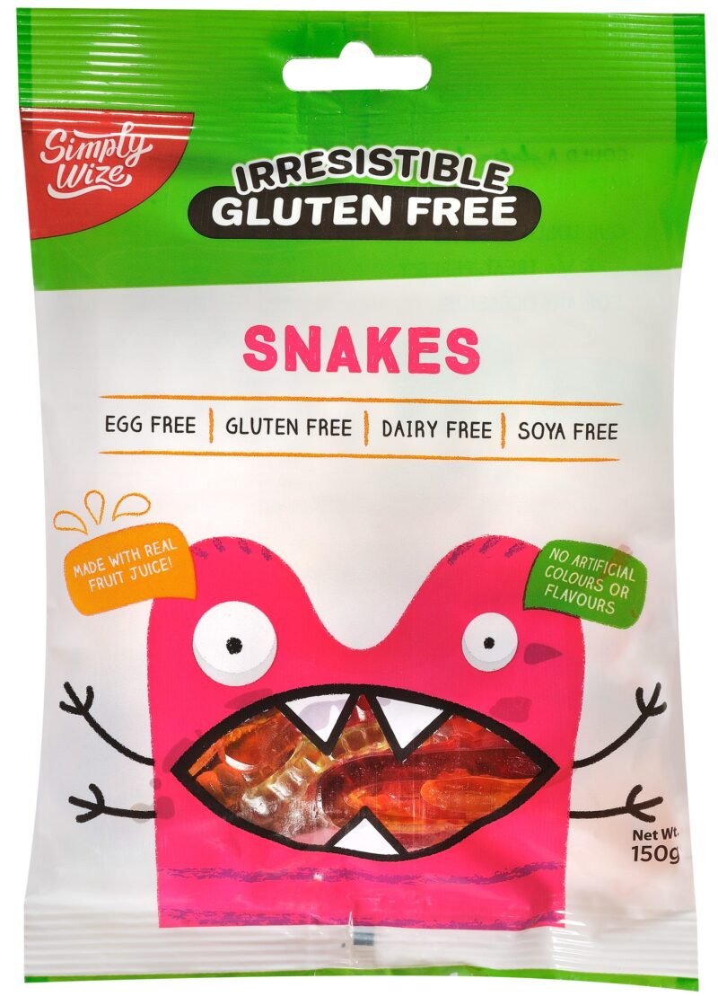 Simply Wize Irresistible Gluten Free Snakes