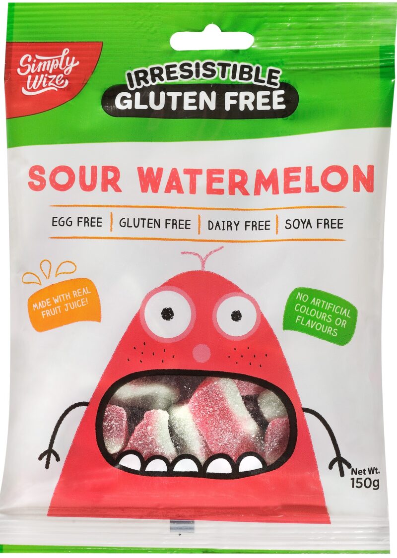 Simply Wize Irresistible Gluten Free Sour Watermelon