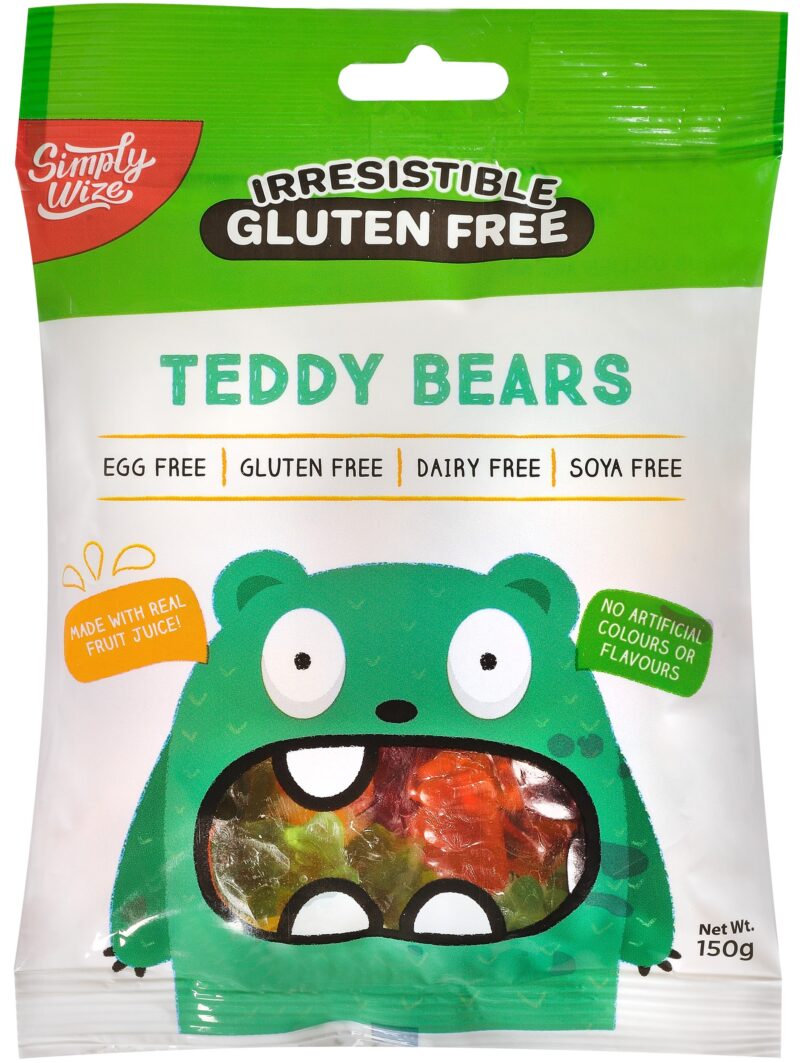 Simply Wize Irresistible Gluten Free Teddy Bears